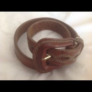 Fossil Bridle Leather Belt